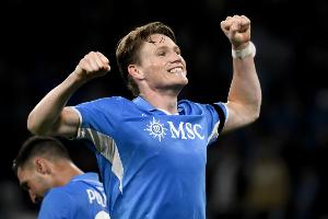 mk体育-意甲官方:麦克托米奈当选那不勒斯对阵热那亚比赛的最佳球员