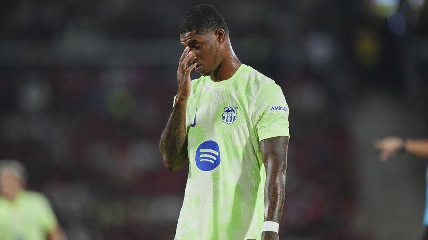 每体:拉什福德替补登场完成西甲首秀,但适应新体系仍需时间