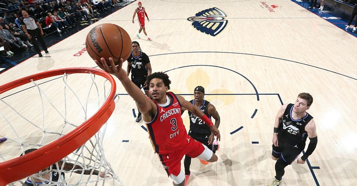 费尔斯40+5+6+3普尔34分 鹈鹕大胜爵士|森萨鲍|阿马里·威廉姆斯|新奥尔良鹈鹕队|肯尼迪-钱德勒|科迪-威廉姆斯_新浪体育_新浪新闻